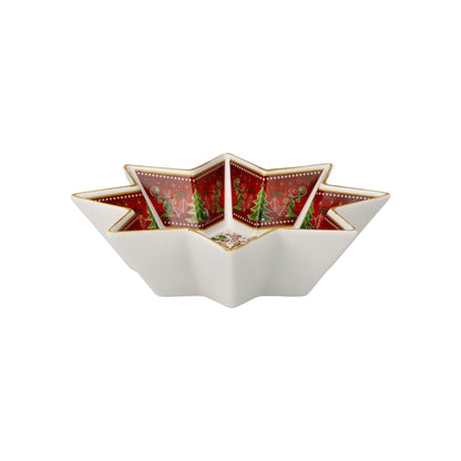 Goebel Palais Royal Small Stellar Christmas Bowl