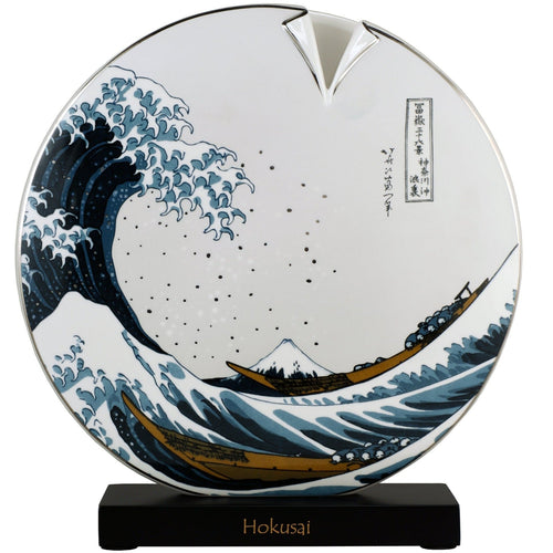 Goebel The Great Wave Vase 33.5cm