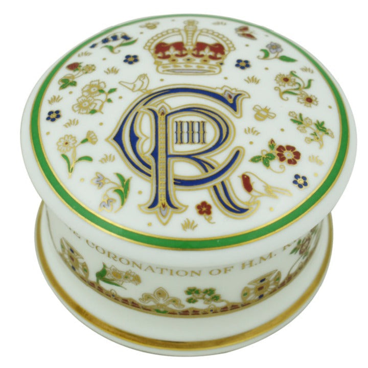 Goviers God Save The King A Coronation Celebration Trinket Box