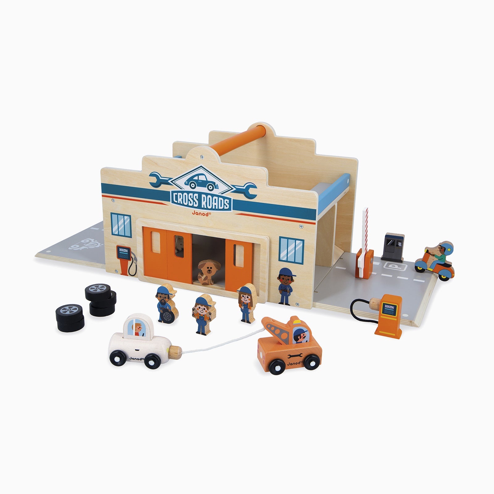 Janod My First Garage - Cross Roads