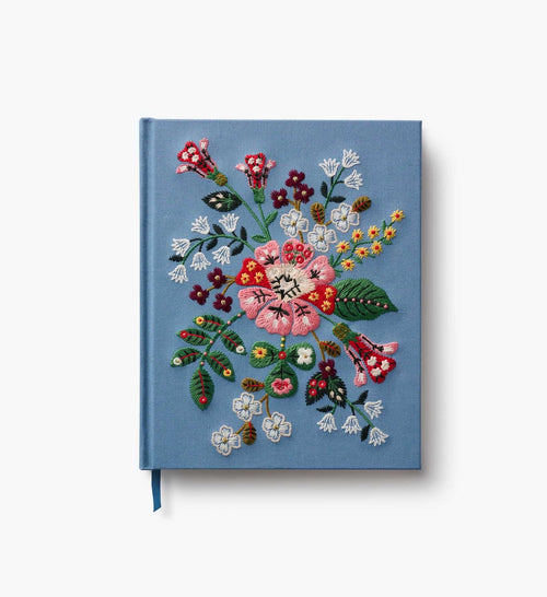 Embroidered Sketchbook - Gracie