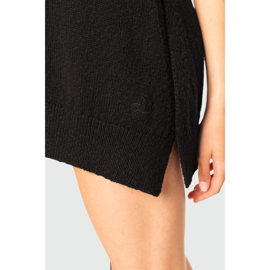 TEAMLTD - KNIT TANK | Black