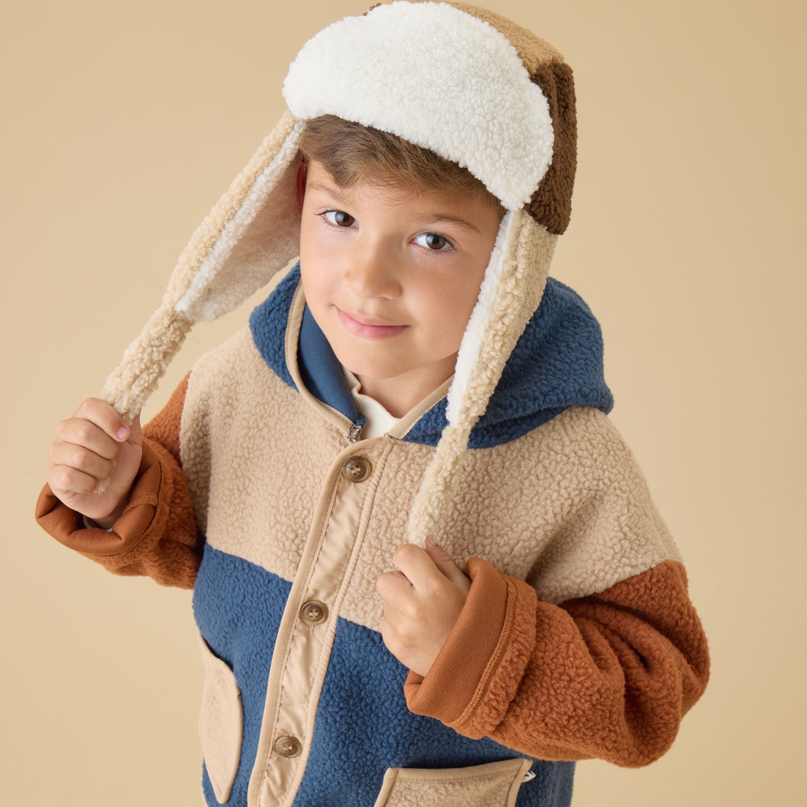 KIDLY by MORI Borg Trapper Hat