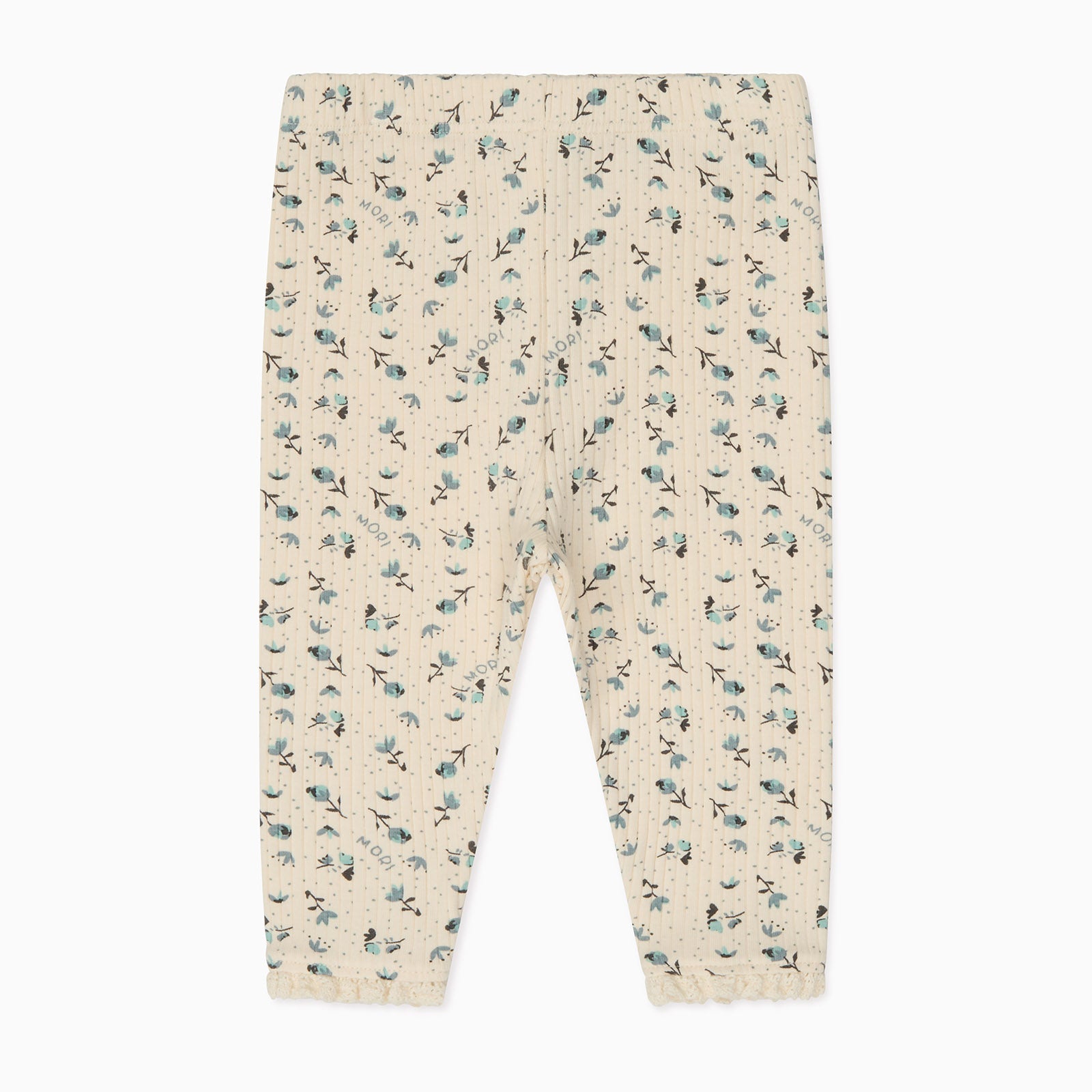 Floral Ribbed Pyjamas