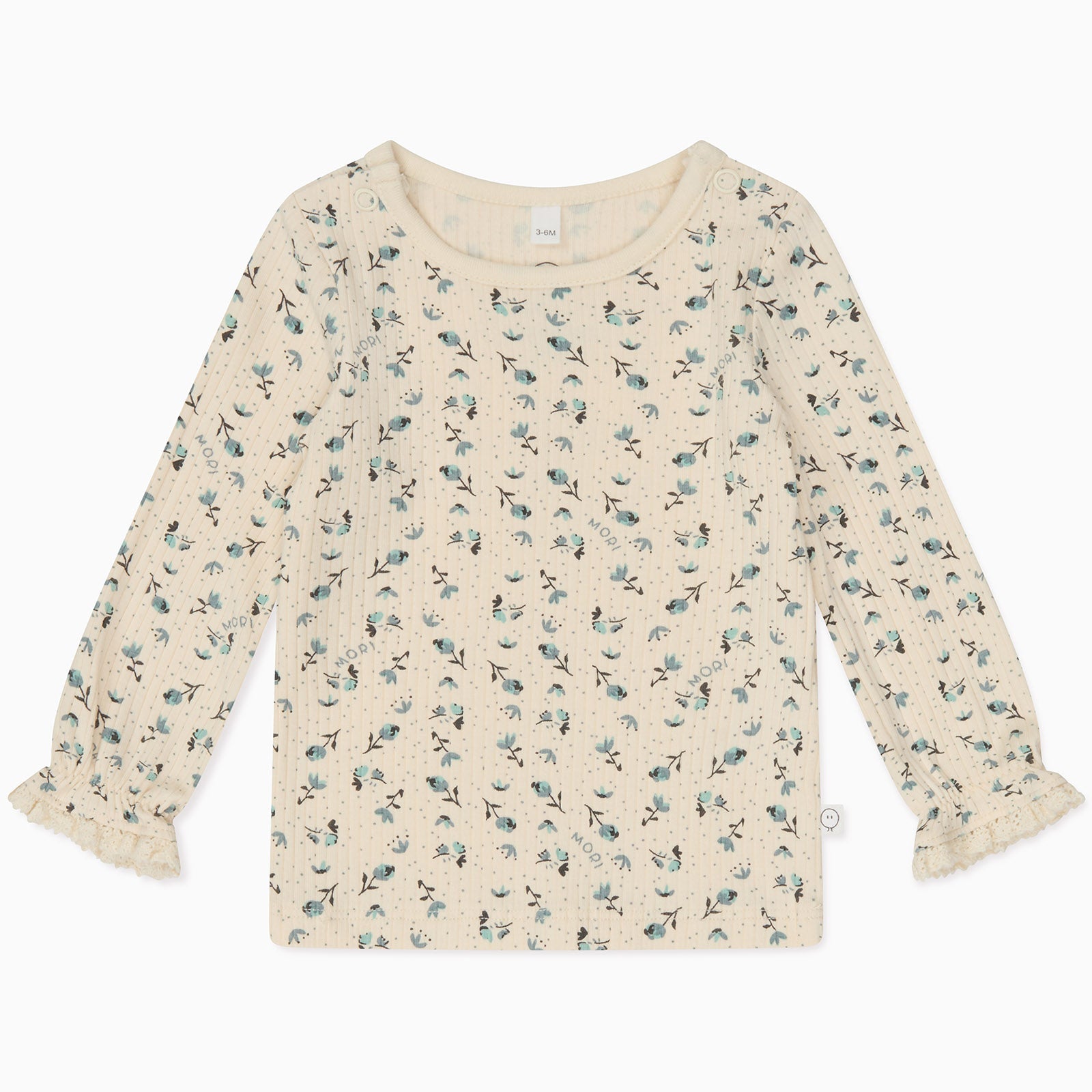 Floral Ribbed Pyjamas