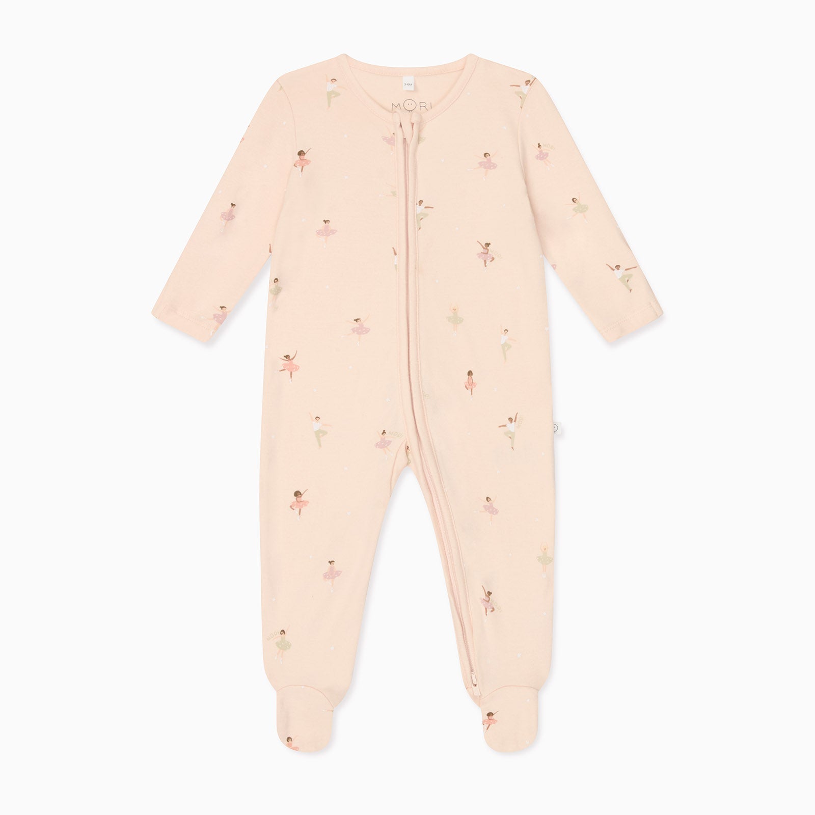 Ballerina Clever Zip Sleepsuit