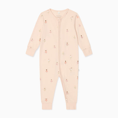 Ballerina Clever Zip Sleepsuit