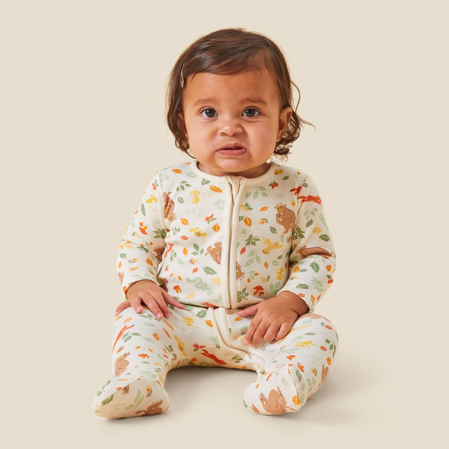 Gruffalo Woodland Clever Zip Sleepsuit