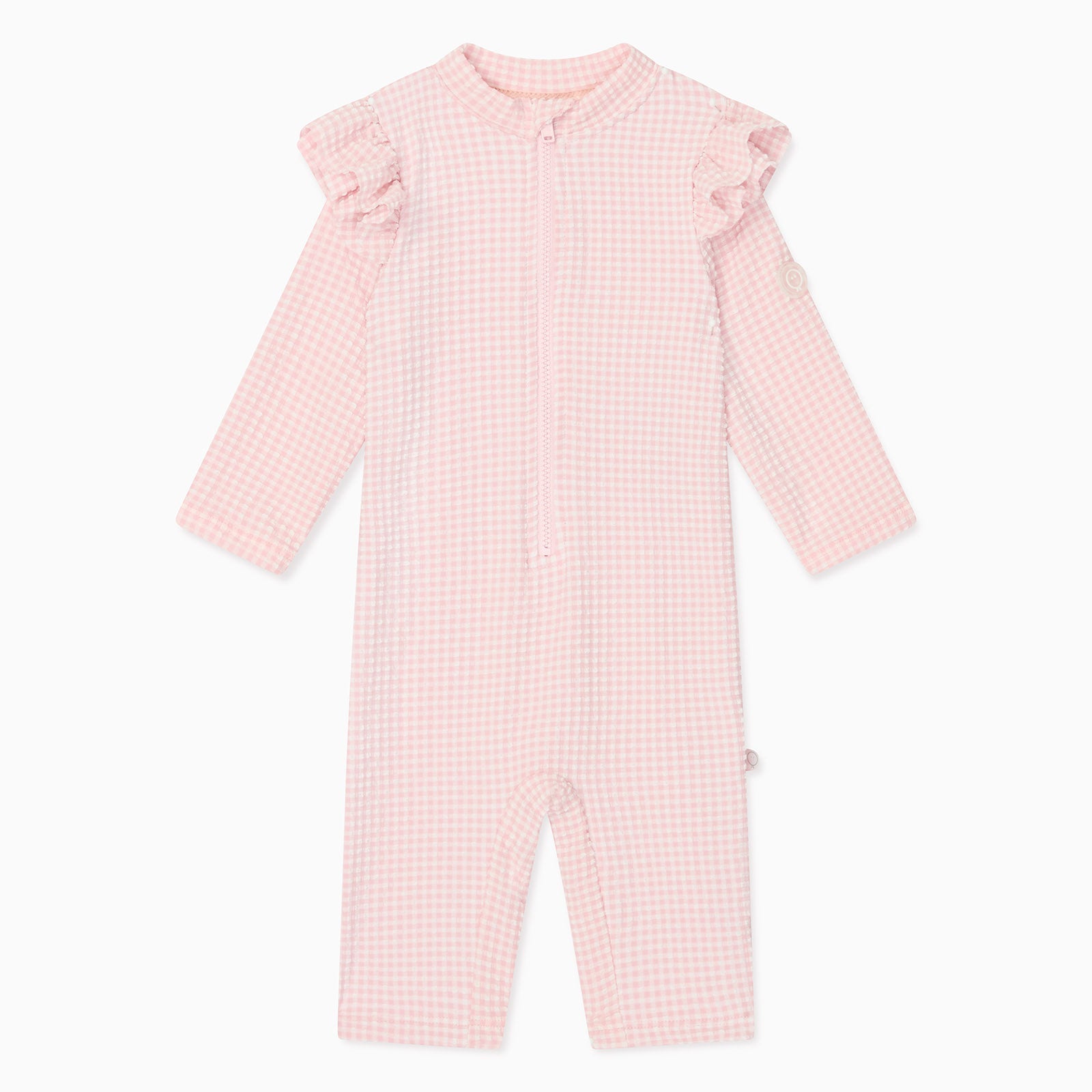 Gingham Seersucker Sunsafe Swimsuit