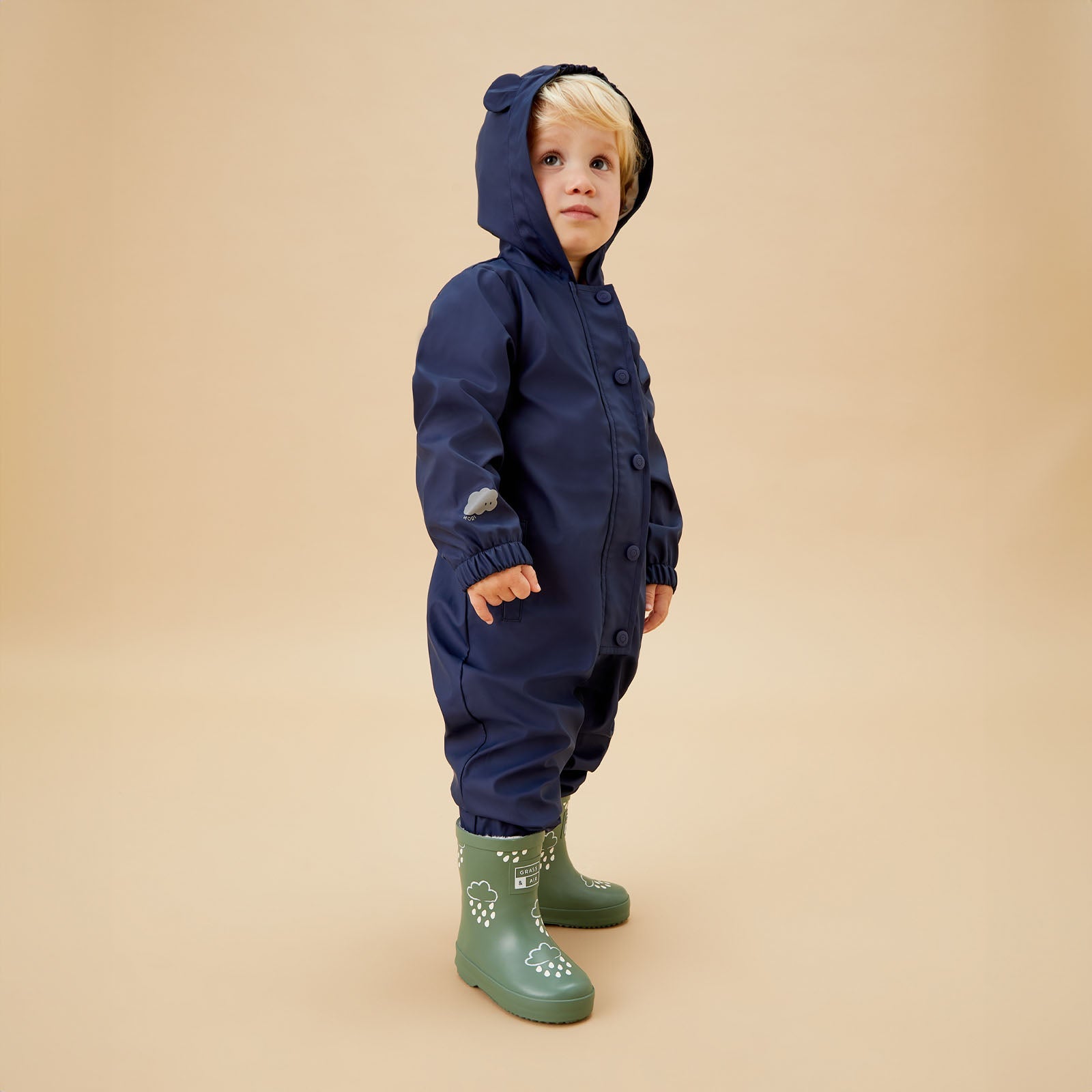 Bear Recycled Waterproof Puddlesuit