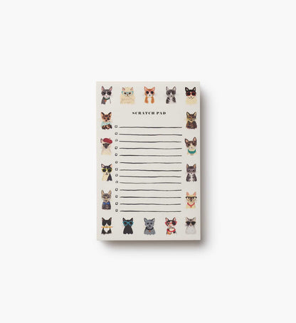 Checklist Notepad - Cool Cats