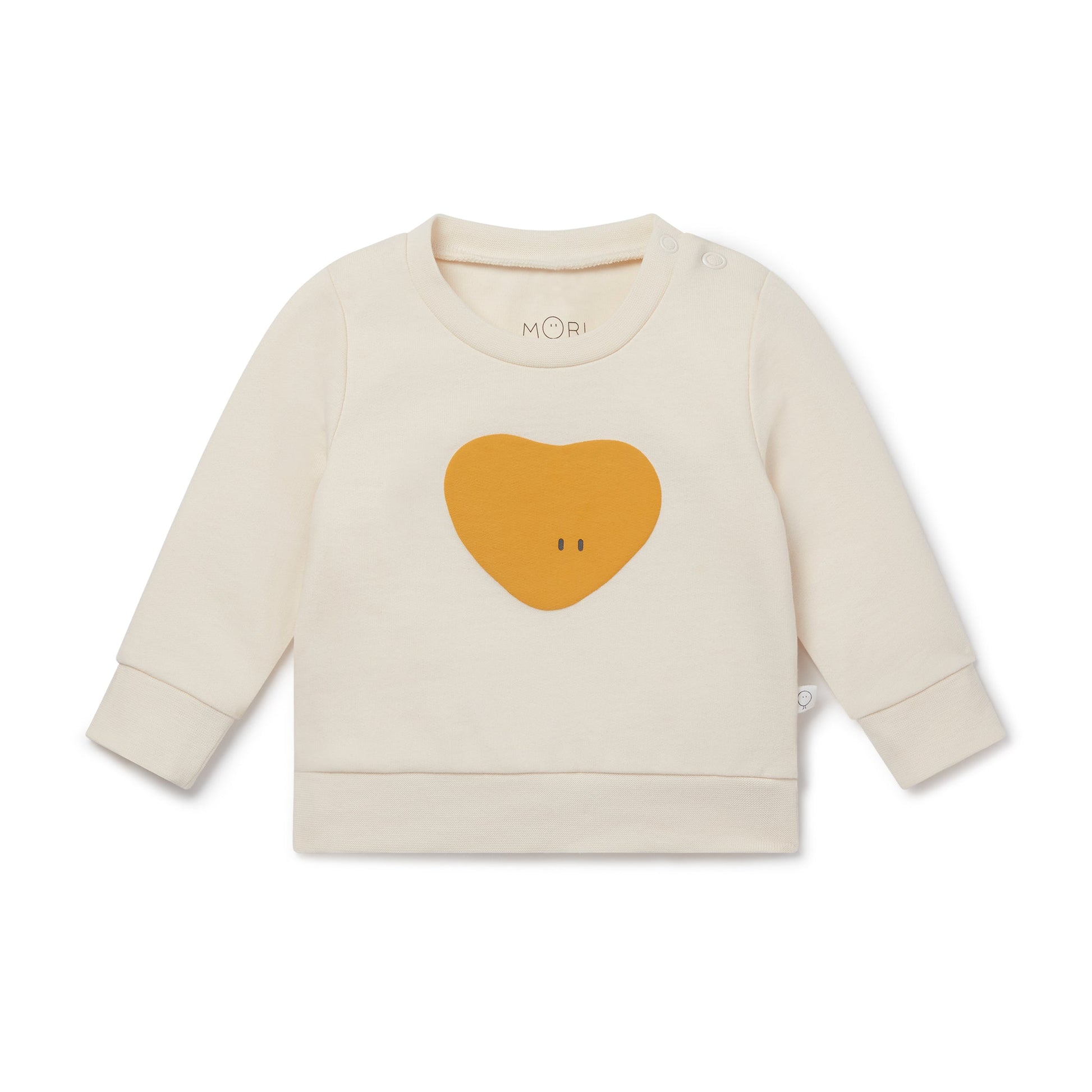 Heart Sweatshirt & Ribbed Leggings Outfit