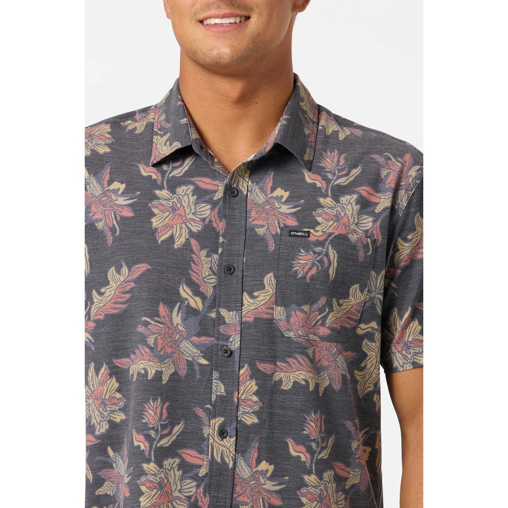 ONEILL - UPF SLUB STANDARD SS WOVEN SHIRT | Black