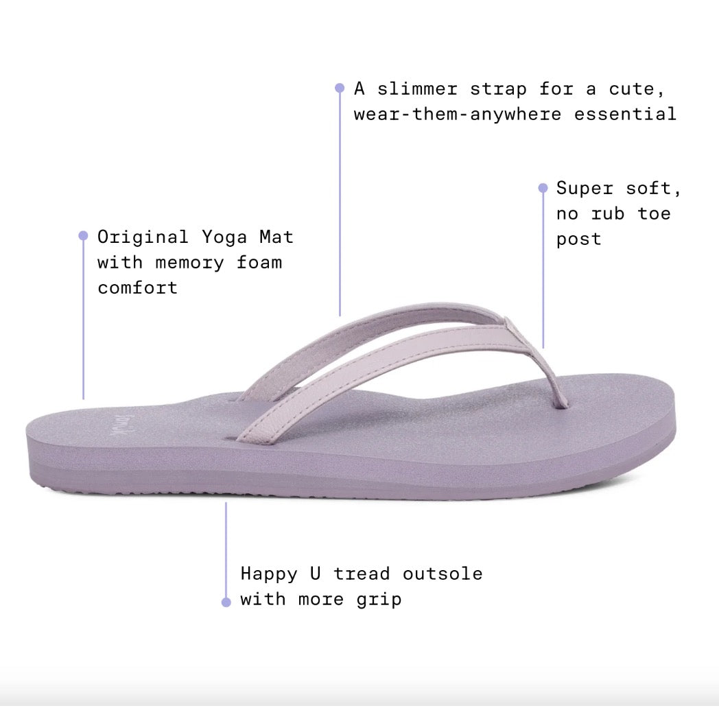SANUK - YOGA SANDY II SPARKLE | Silver
