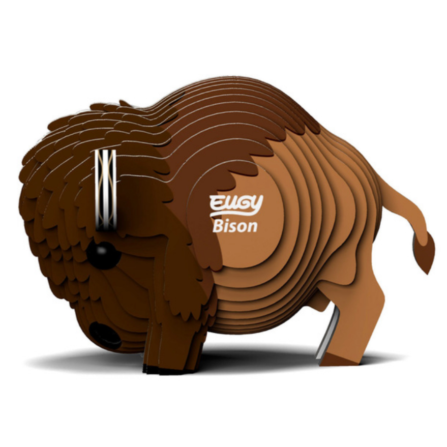 Bison 3-D model kit