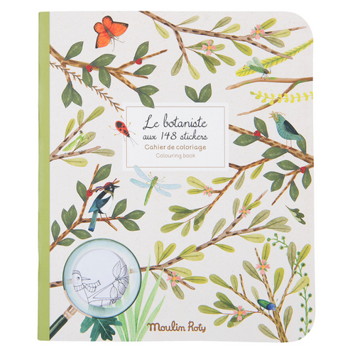 Botanist Sticker Book Le Jardin du Moulin - 20pgs