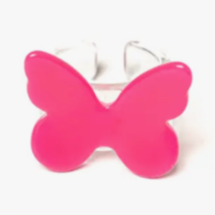 Butterfly Colorful Rings