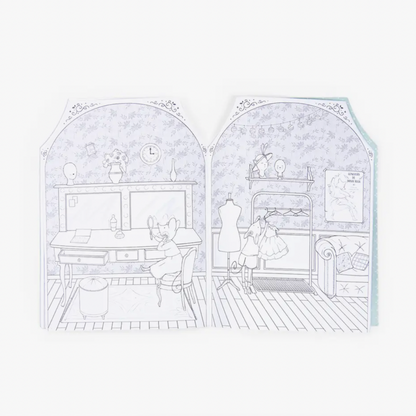 Coloring Book + 170 Stickers "The Little School Of Dance"
