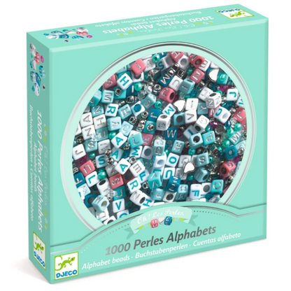 Alphabet Beads - Silver
