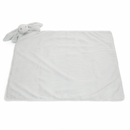 Bashful Silver Bunny Blankie