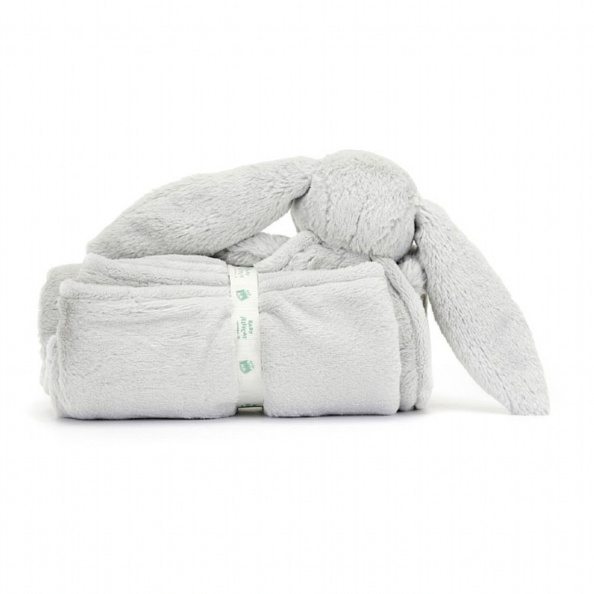 Bashful Silver Bunny Blankie