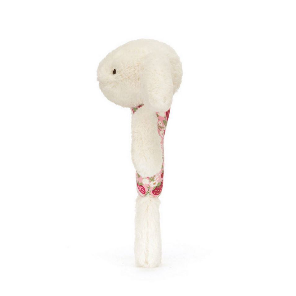 Blossom Cream Bunny 'Berry' Ring Rattle