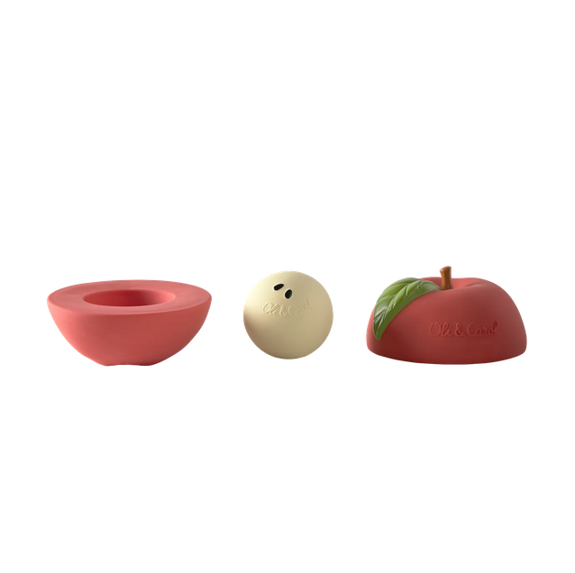 Apple Stacking Toy & Rattle Ball