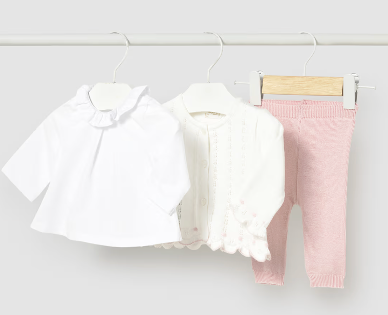 3-Piece Knit Set-Quartz | Mayoral
