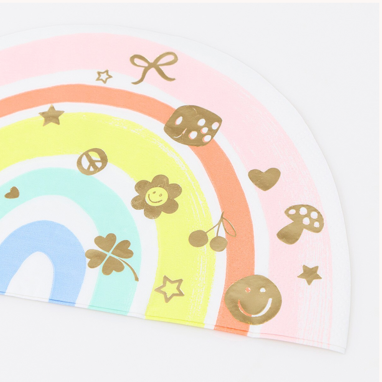 Charm Party Rainbow Napkins (x16)