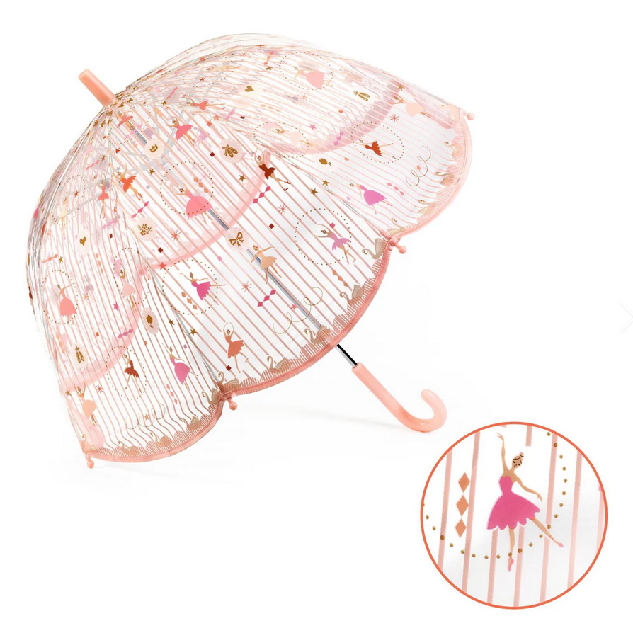 Ballerina Transparent Umbrella