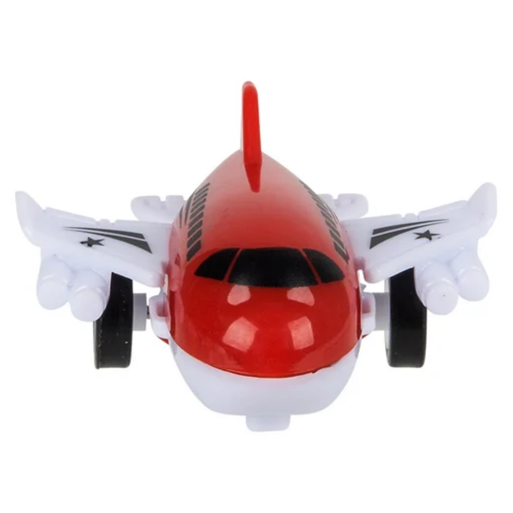 2" Pull Back Plastic Airplane