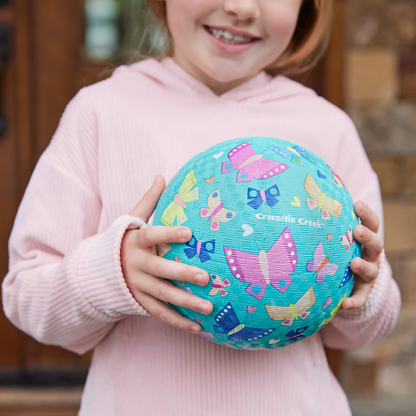 5" & 7" Playground Ball - Butterfly Garden Pink