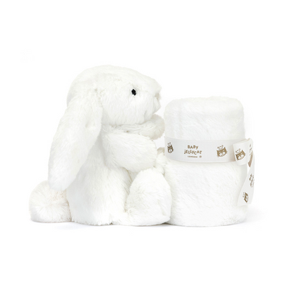 Bashful Luxe Bunny Soother -White