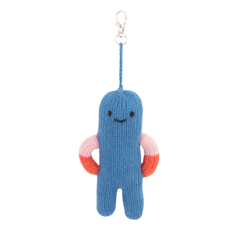Bag Charm Hold Me Cobalt
