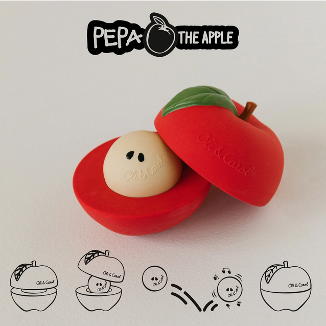 Apple Stacking Toy & Rattle Ball