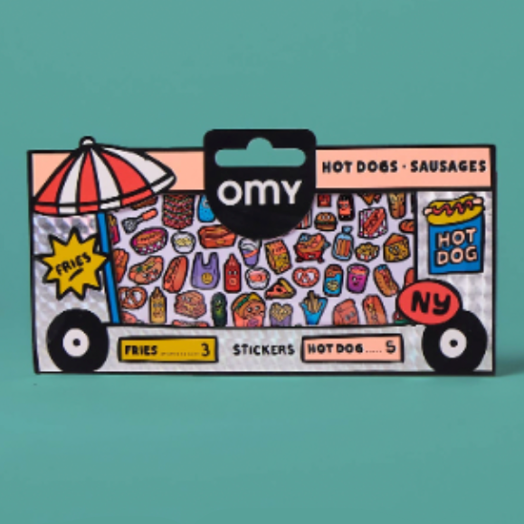 36 ASSORTED STICKERS - BOUTIQUE