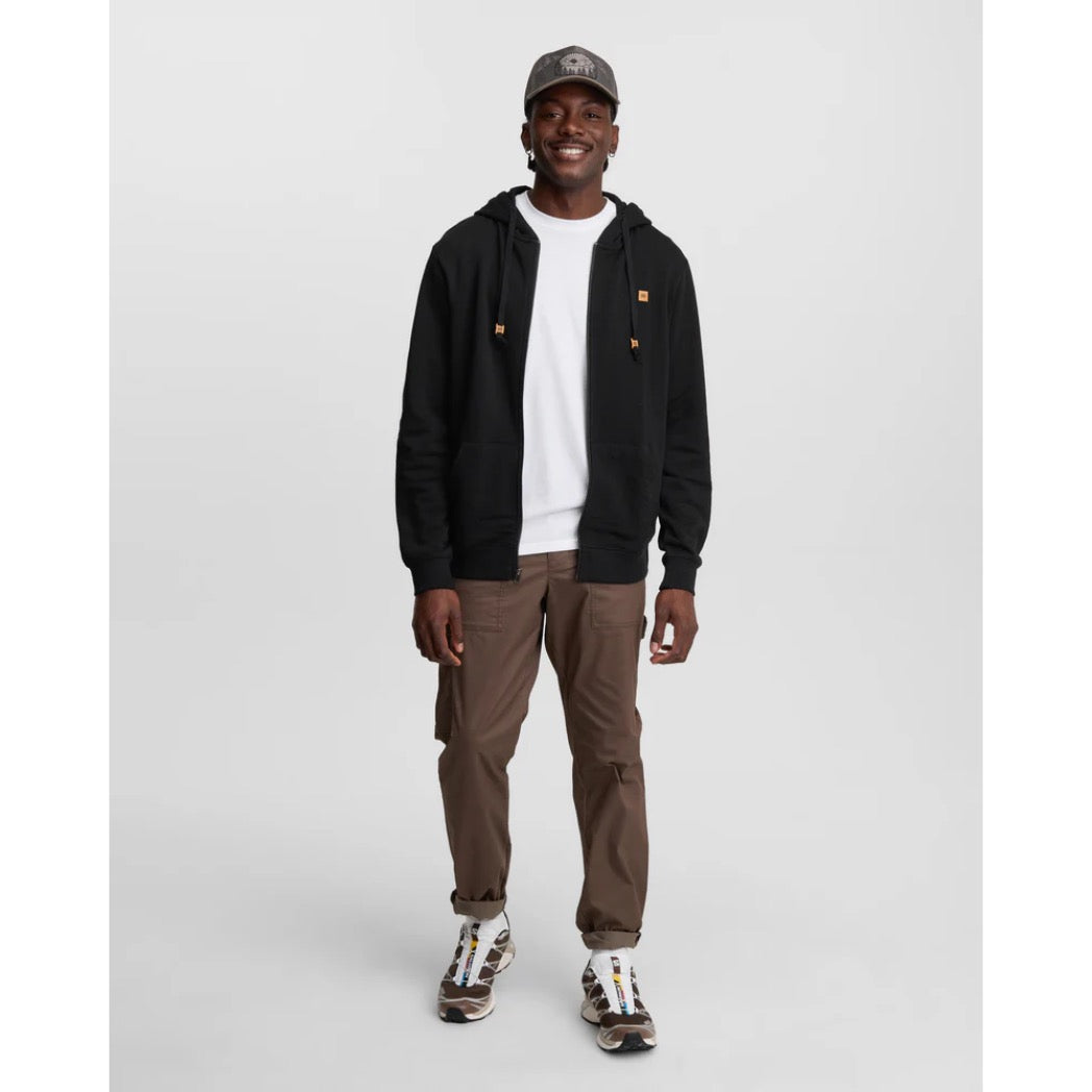 TENTREE - REYNARD ZIP HOODIE | Meteorite Black