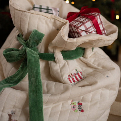 Avery Row Christmas Present Sack - The North Pole