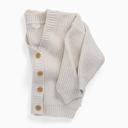 Cream Chunky Cardigan