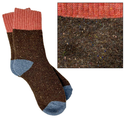 Camila Cozy Knit Colorblock Socks