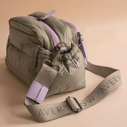 Avery Row Pram Organiser Bag - Olive Green