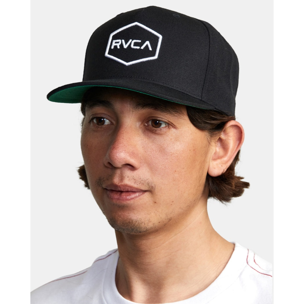 RVCA - COMMONWEALTH SNAPBACK HAT | BLACK