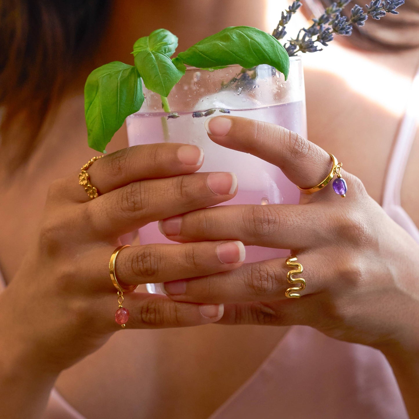 Alma Ring - 18K Gold Plated