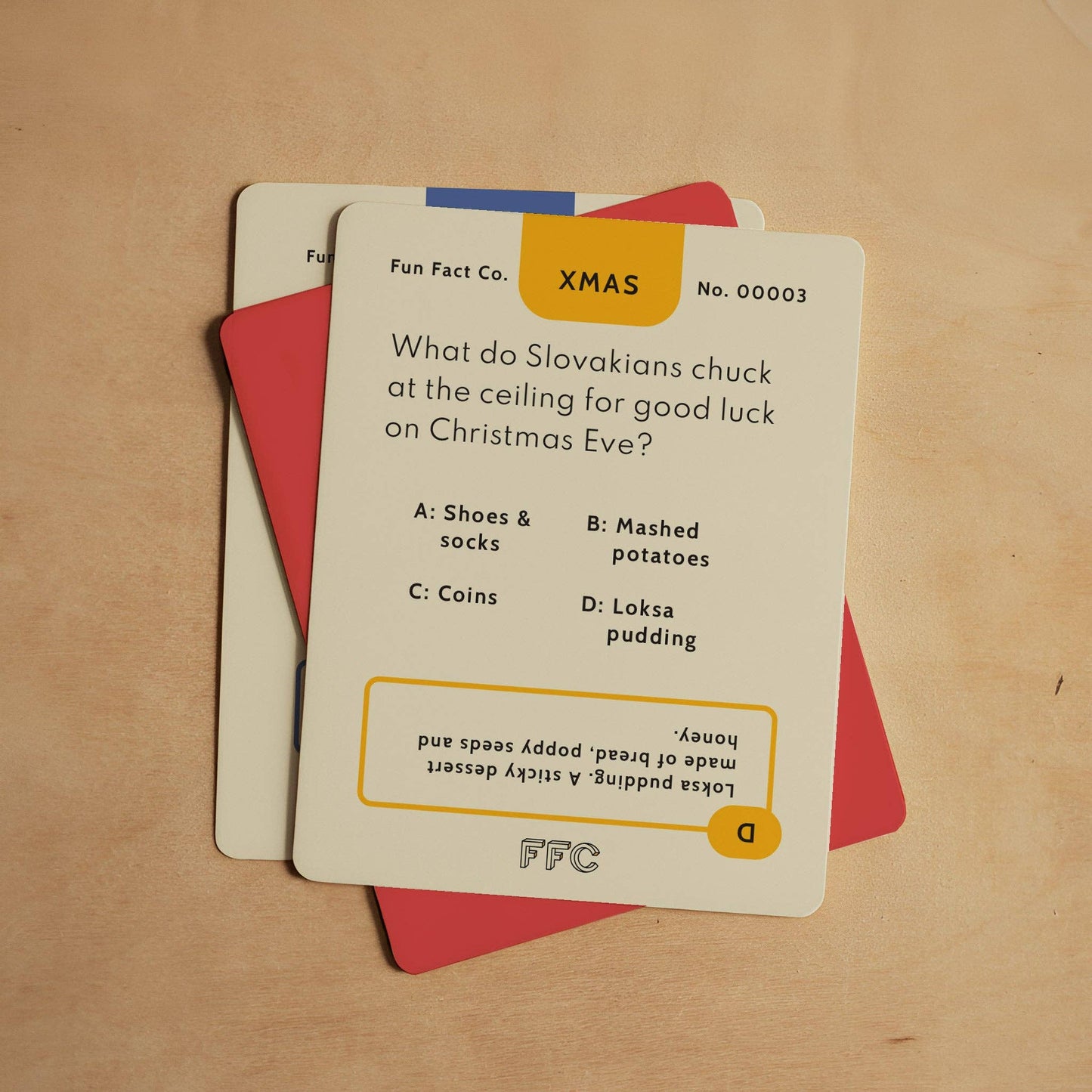Christmas Trivia Game, Holiday Gift for Kids & Adults