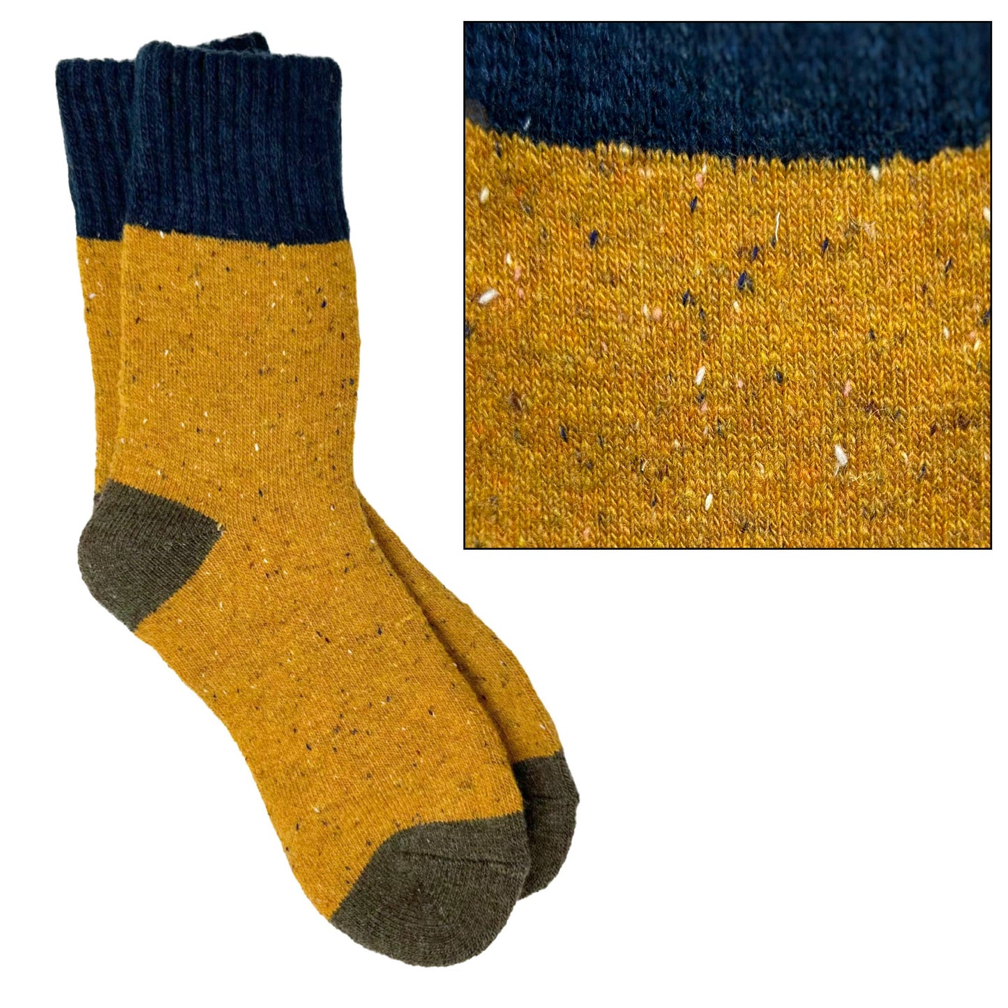 Camila Cozy Knit Colorblock Socks