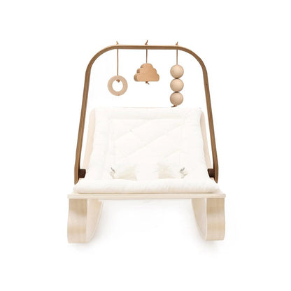 Charlie Crane LEVO Activity Arch - Walnut