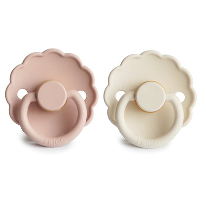 Frigg Daisy Natural Rubber Soother 2 Pack