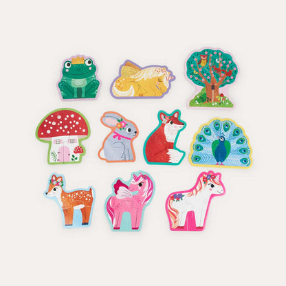 Crocodile Creek Let's Begin 2 Piece Puzzle Unicorn