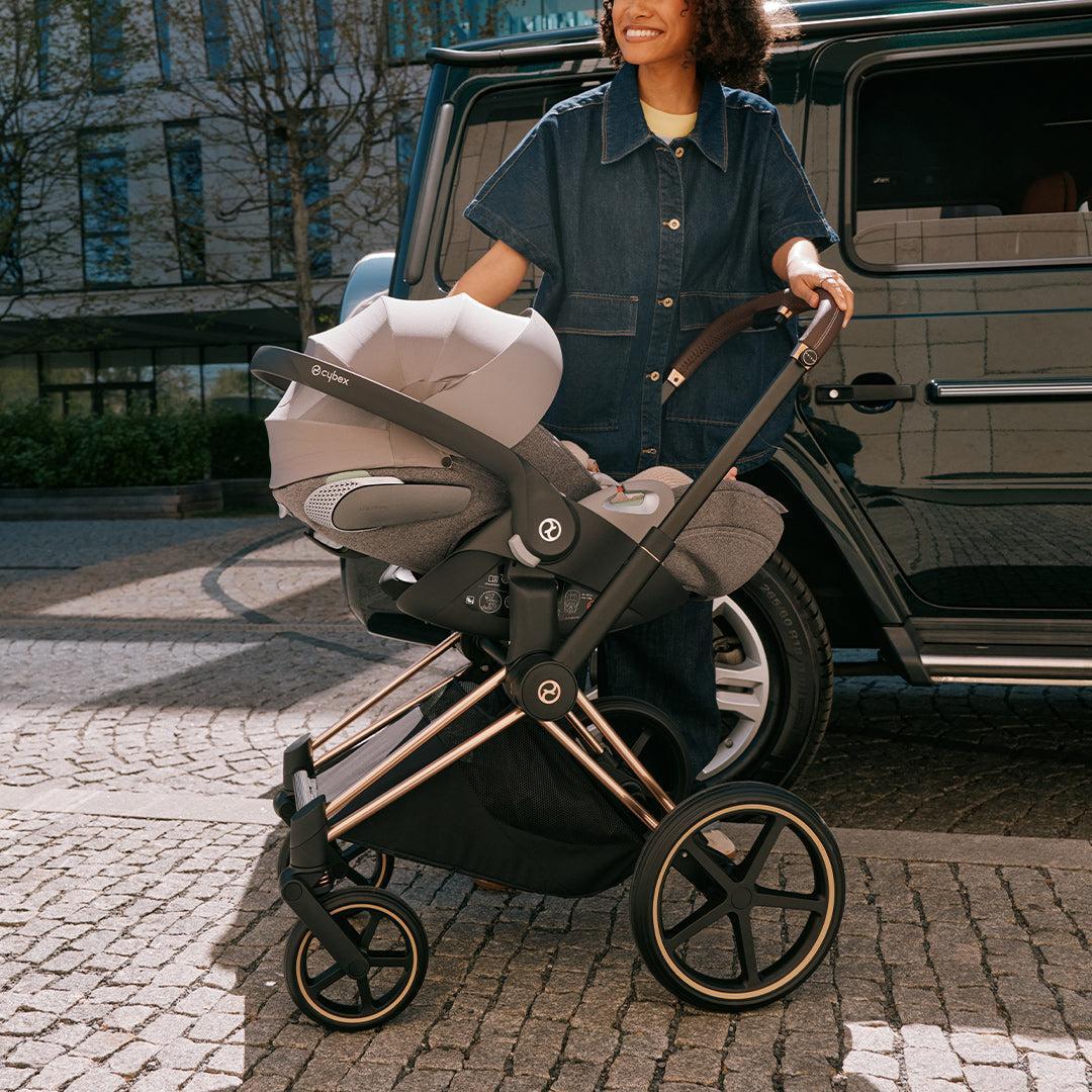 CYBEX Cloud T i-Size Plus Car Seat - Sepia Black