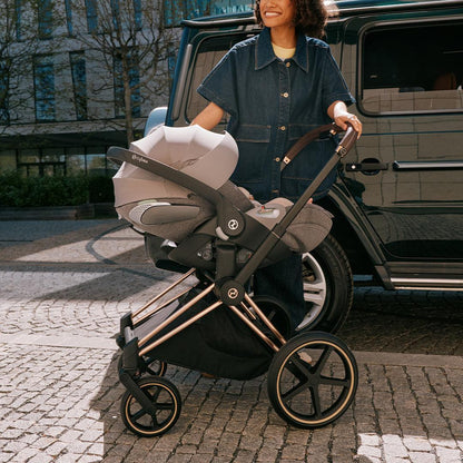 CYBEX Cloud T i-Size Plus Car Seat - Peach Pink